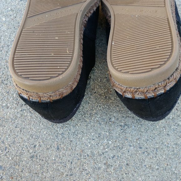 YELLOWBOX GRAHM ESPADRILLE SLIP ON SHOES 7.5 MEDIUM ZIP UP TOP - Picture 5 of 8